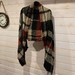 Plaid Blanket Scarf